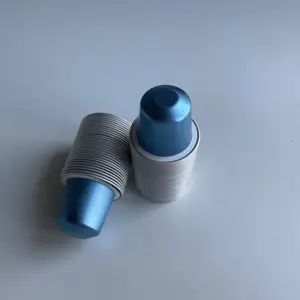 Cápsula de café de papel de aluminio Nespresso, circular, azul