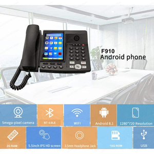 Smartphone LTE 4G con Telefono Fisso Wireless, Android 8.1 Deca Core, Videocitofono Universale per Anziani con SIM 4G e WIFI - Product Image 5