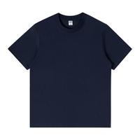 Kaus pria katun murni kelas berat 230g kaus cetak kustom