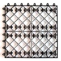 Dalles de terrasse WPC modernes et durables en plastique pour extérieur, à emboîtement, écologiques, résistantes à l'eau, finition poncée, installation facile