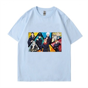 Wholesale 100% Cotton Blank Oversized Tshirt 210G Heavy Weight Custom 3D <b>Logo</b> Men Digital Print Street Style Breathable - Product Image 4