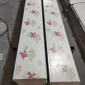 Flor Techo Diseño De Plafond En PVC Pour Maison PVC Pared Tablones PVC Panel <span class=keywords><strong>Dormitorio</strong></span> Diseño - Product Image 1