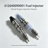 Nuevo Inyector de Combustible de Alta Calidad 612640090001 0445120266 Inyector Common Rail para Motor Diésel Weichai WP12 430HP Repuesto para Camión