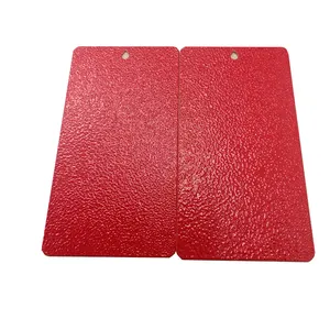 Rode Kleur Ral 3020 Rimpel Textuur Poedercoating Verf