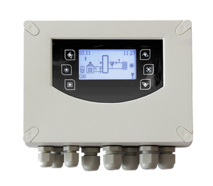 Groupe de pompage pour circuit de chauffage 3 phases avec contrôleur Wi-Fi pour PLC - Product Image 3