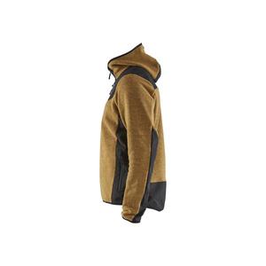 BLAKLADER - 594025363799L Chaqueta de punto Softshell Honey Gold/Black-EAN 7330509802205 CHAQUETAS DE TRABAJO - Product Image 5