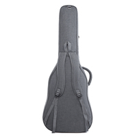 Simple 36 40/41 pouces acoustique Folk guitare sac à dos Double sangles Oxford guitare étui de transport souple guitare couverture (41 pouces)