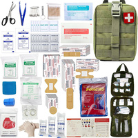 Bochen 293 Trousse de premiers secours personnalisée pour la survie en cas d'urgence médicale, sac de survie résistant à l'eau, escalade, sauvetage, randonnée/pêche/camping