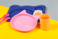 Assiettes en paille de blé sans BPA pour bébés et tout-petits – Vente chaude