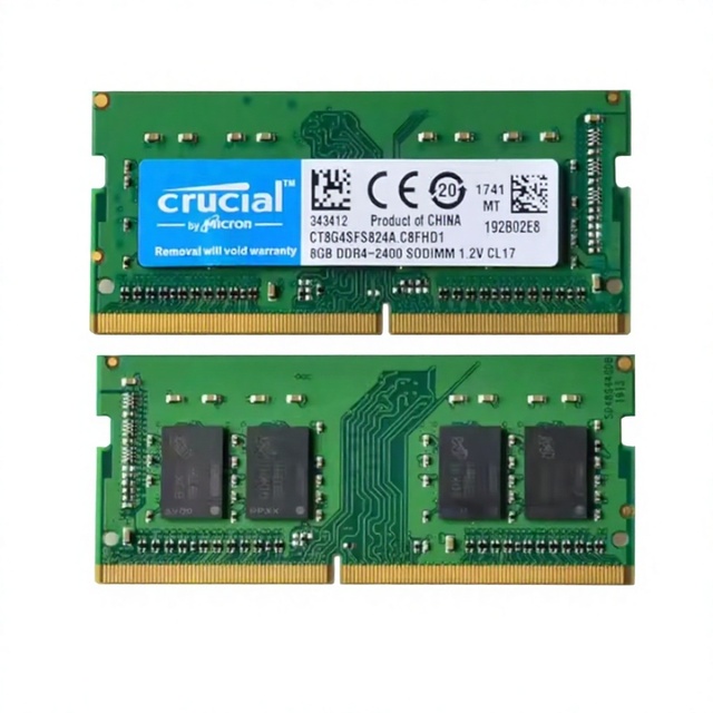 Crucial RAM DDR4 4GB 8GB 16GB 2133 2400 2666 3200Mhz SODIMM PC4 19200 21300 25600 260PIN 1.2V Laptop Ram DDR4