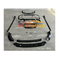 XLstyling Car Black Knight warrior Lèvre avant Jupe latérale Diffuseur arrière Spoiler Aero kit carrosserie Pour BMW X3 G01 bodykit