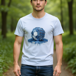 T-Shirt Unisex 210GSM 100% Cotone, Casual con Stampa DTF, Traspirante e Resistente, Maglietta da Uomo - Product Image 3