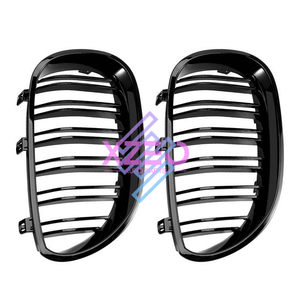 Parrilla Delantera para Automóvil, Parrilla Delantera de Doble Línea, Apta para <span class=keywords><strong>BMW</strong></span> Serie 5 <span class=keywords><strong>E60</strong></span> E61 M5 <span class=keywords><strong>520i</strong></span> 535i 550i 2003-2010 - Product Image 4