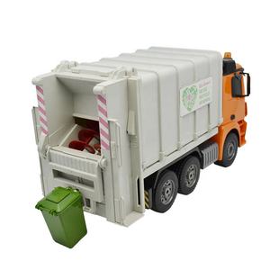 <span class=keywords><strong>Camion</strong></span> à ordures télécommandé DOUBLE E E560-003, jouet de <span class=keywords><strong>camion</strong></span> de recyclage électrique 2.4G avec déchets pour enfants - Product Image 4