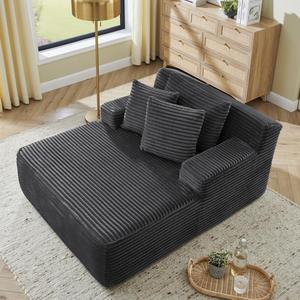 Juego de Sofás Compresibles de Diseño Moderno, Dos Plazas, Funda de Tela Ecológica, Envasado al Vacío, Sofá Cama para Sala de Estar - Product Image 2