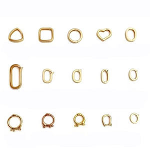 FineJewelryアクセサリーAu750GEMストーンジュエリーDIY所見コンポーネントピュアリアル18kゴールドユニバーサルコネクタバックルクラスプ - Product Image 2
