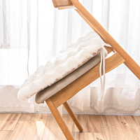 Coussins de sol carrés personnalisés en velours à motif vintage, rembourrés de mousse, avec housse lavable, pour chaise de bureau, coussin lombaire et plus encore