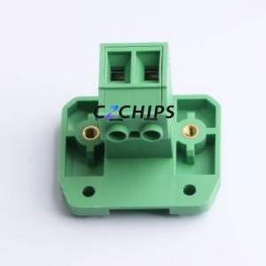 JL5EDGKRP-76202G01 Plug-in Terminal Block P=7.62mm Connector Panel Mount Screw Fixing 1x2P 7.62mm - Product Image 1