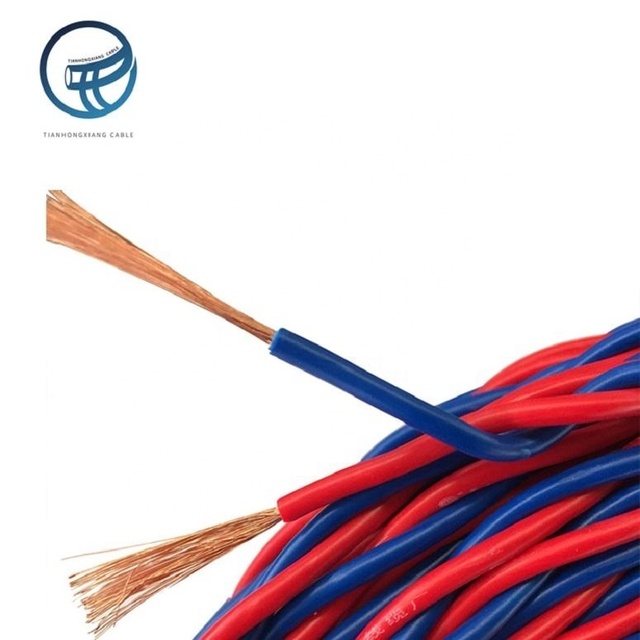 Factory Price RVS Flexible Multi-Core Fire-Resistant Alarm Cable 450/750V 2 Core 1.5mm PVC Insulated Copper Wire  Standard