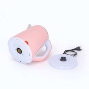 กาต้มน้ำไฟฟ้าหลากสี 2.0 ลิตร สแตนเลส ปิดอัตโนมัติ ป้องกันน้ำแห้ง พร้อมไฟ LED ผนังสองชั้น - Product Image 2