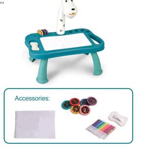 Nhựa trẻ em vẽ bảng phim hoạt hình con chó sơn bằng văn bản Doodle bàn <span class=keywords><strong>LED</strong></span> chiếu Bảng vẽ cho trẻ em - Product Image 3