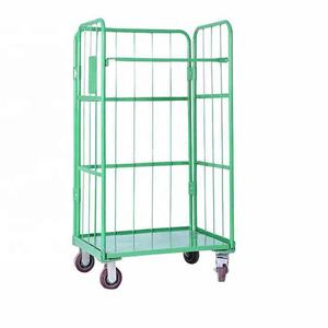 <span class=keywords><strong>Chariot</strong></span> de stockage en entrepôt <span class=keywords><strong>Chariot</strong></span> à cage roulante en métal <span class=keywords><strong>Chariot</strong></span> logistique avec <span class=keywords><strong>porte</strong></span> - Product Image 1