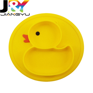 Wrapables tovaglietta divisa in Silicone piatto per alimenti con aspirazione anatra <span class=keywords><strong>gialla</strong></span> per bambino - Product Image 2