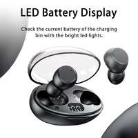Audífonos Bluetooth Langsdom TN58 de Alta Calidad y Bajo Costo, Pantalla LED Digital, Audífonos Inalámbricos TWS, Tipo C