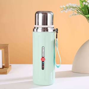 Roman Column Stainless Steel Large Capacity Leak-Proof Portable 6-12 Hours Thermal Insulation Water Bottle - Product Image 4