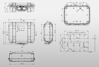 Boîte à outils pour clavier (cf-drx RPC1614), kit robuste