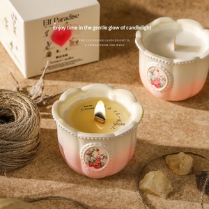 Scent Stone And <b>Candle</b> Gift Box Elegant Fragrance Ornament For Bedroom Ideal Birthday Gift For Women - Product Image 2