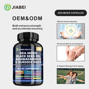 OEM capsule di alghe complesse vitamine minerali Private Label immunità Booster integratore fabbrica all'ingrosso capsule di alghe - Product Image 2