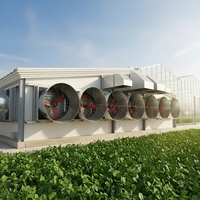 Système de contrôle environnemental pour élevages avicoles commerciaux, équipement de ventilation pour fermes de poulets