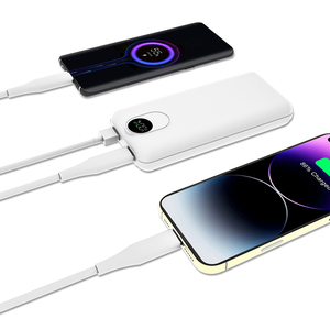 ที่กำหนดเอง20000มิลลิแอมป์ต์2-in-1แบตสำรองแบบพกพาบางเฉียบ PD35W USB Type-C Micro USB ชาร์จเร็ว QC 3.0 <span class=keywords><strong>50W</strong></span> สถานีพลังงาน - Product Image 3