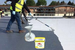 Revêtement imperméable de 18kg <span class=keywords><strong>hydrofuge</strong></span> à <span class=keywords><strong>prix</strong></span> réduit Revêtement imperméable en polyuréthane pour toit en <span class=keywords><strong>ciment</strong></span>, mur extérieur - Product Image 3