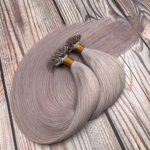 Extensiones de Cabello Humano Virgen de Fábrica Rusa Jasmine Beauty, Punta en U, Liso Sedoso, Doble Trama a Máquina, Alta Calidad de Fábrica - Product Image 2