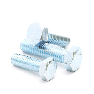 Perno hexagonal/tuerca/aranilla/Acero al carbono galvanizado Grado 4.8/Grado 8.8 Perno combinado Precio de fábrica - Product Image 5