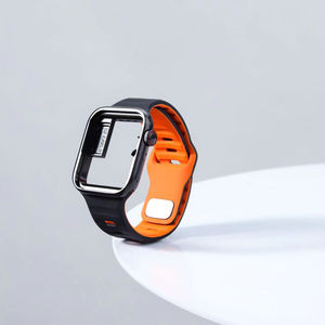 2023 nouveauté Double couleur Bracelet Bracelet de montre en Silicone pour <span class=keywords><strong>Apple</strong></span> <span class=keywords><strong>Watch</strong></span> Band 38 40 41 42 44 45 49 <span class=keywords><strong>mm</strong></span> pour iWatch S8 - Product Image 1