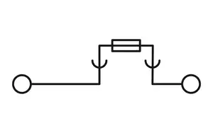 المسمار موصل كهربائي 2.5 ~ 4 mm2 فينيكس موصل علبة فيوزات كتلة ل الدين السكك الحديدية لوحة جبل