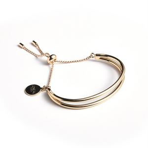 Brand Name English Letters <b>Metal</b> Sculpture <b>Bracelet</b> Simple Generous Gift <b>Bracelet</b> Jewelry - Product Image 5