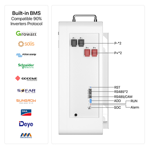 Batterie murale BASEN GREEN Lifepo4 48V 200Ah 150Ah 10kWh pour système d'énergie solaire domestique, batteries à cycle profond - Product Image 3