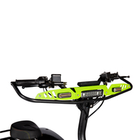 Scooter électrique tout-terrain 6000W 4 roues motrices 4x4 pour la plage, le désert, la neige et les activités de plein air, 60V 50Ah Lithium, Quad Buggy électrique