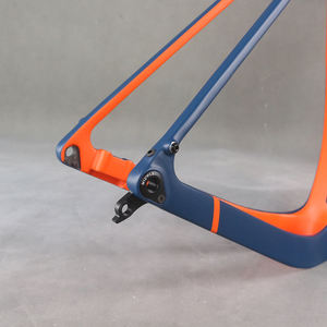 Marco de carbono freno de disco <span class=keywords><strong>bicicleta</strong></span> de grava Cable oculto completo pieza de <span class=keywords><strong>bicicleta</strong></span> fibra de carbono T1000 T4 700X50C <span class=keywords><strong>cuadro</strong></span> GR048 - Product Image 5