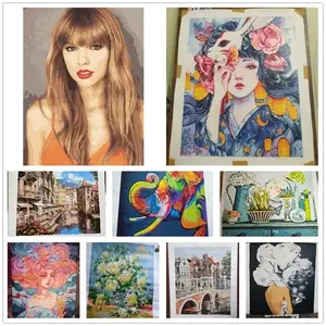 <span class=keywords><strong>Numeri</strong></span> personalizzati 40x50 cm pittura immagini fai da te pittura pittura <span class=keywords><strong>con</strong></span> <span class=keywords><strong>numeri</strong></span> kit <span class=keywords><strong>su</strong></span> <span class=keywords><strong>tela</strong></span> - Product Image 4