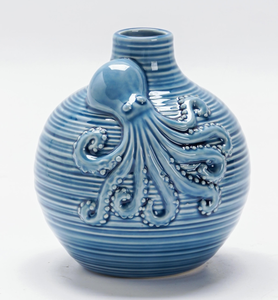Jarrón de Cerámica Moderno con Diseño de Flor, Textura Tejida, Jarrones Altos de Cerámica para Decoración del Hogar - Product Image 6
