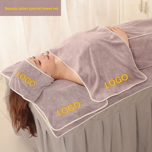 Juego <span class=keywords><strong>de</strong></span> <span class=keywords><strong>Toallas</strong></span> <span class=keywords><strong>de</strong></span> <span class=keywords><strong>Baño</strong></span> <span class=keywords><strong>de</strong></span> <span class=keywords><strong>Microfibra</strong></span> con Logo Personalizado <span class=keywords><strong>de</strong></span> Color Sólido Estampado Absorbente <span class=keywords><strong>para</strong></span> Camilla <span class=keywords><strong>de</strong></span> Masajes Adecuado <span class=keywords><strong>para</strong></span> Salón <span class=keywords><strong>de</strong></span> Belleza - Product Image 2