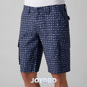 شورت بيسبول عالي الجودة من المايكروفايبر للرجال خفيف الوزن فارغ للياقة البدنية والصالة الرياضية شورت رجالي للركض والجولف للرجال - Product Image 2