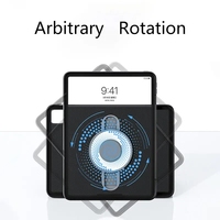 Pour iPad Air 4th 5th 10.9 Pro 11 12.9 13 pouces étui magnétique pour iPad 10 10th 10.2 9th 8th 7th Gen étui arrière détachable rotatif