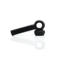 Fasteners Swivel Fastener Suppliers Hardware Fasteners Anchor Black Zinc Plated Swivel Eye Bolt Lifting Eye Bolt With Wing Nut 160mm