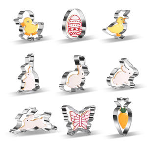 Hibou de <span class=keywords><strong>grenouille</strong></span> de cerf en acier inoxydable mignon et moule de cuisson pour <span class=keywords><strong>emporte</strong></span>-pièces de lapin - Product Image 2